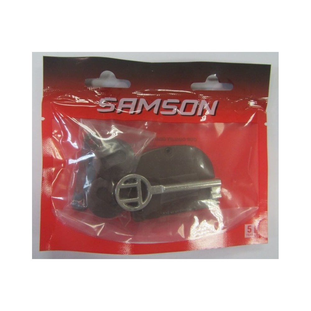 Samson Lock Cupboard Plastic Brown