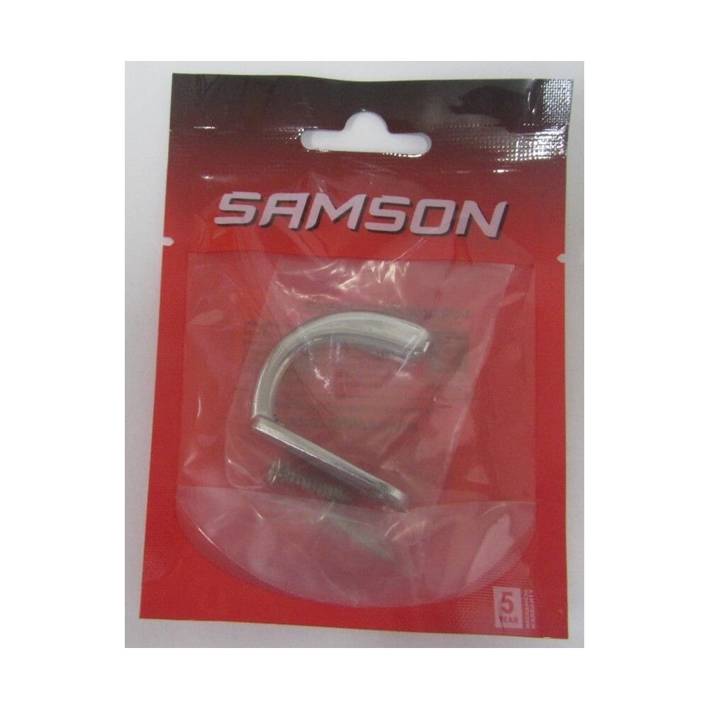 Samson Coat Hook Single Chrome Plated