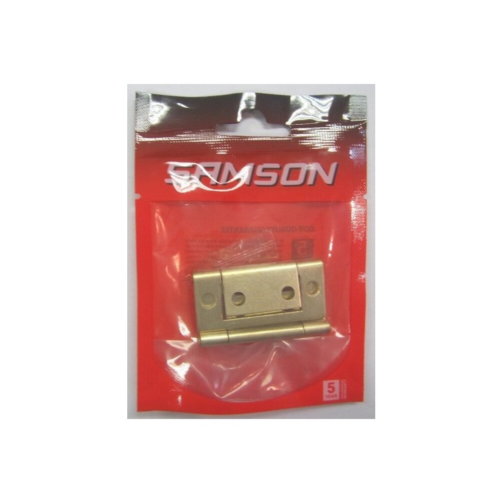 Samson Hinge Flush St 50mm Bronze Plated, Cashbuild