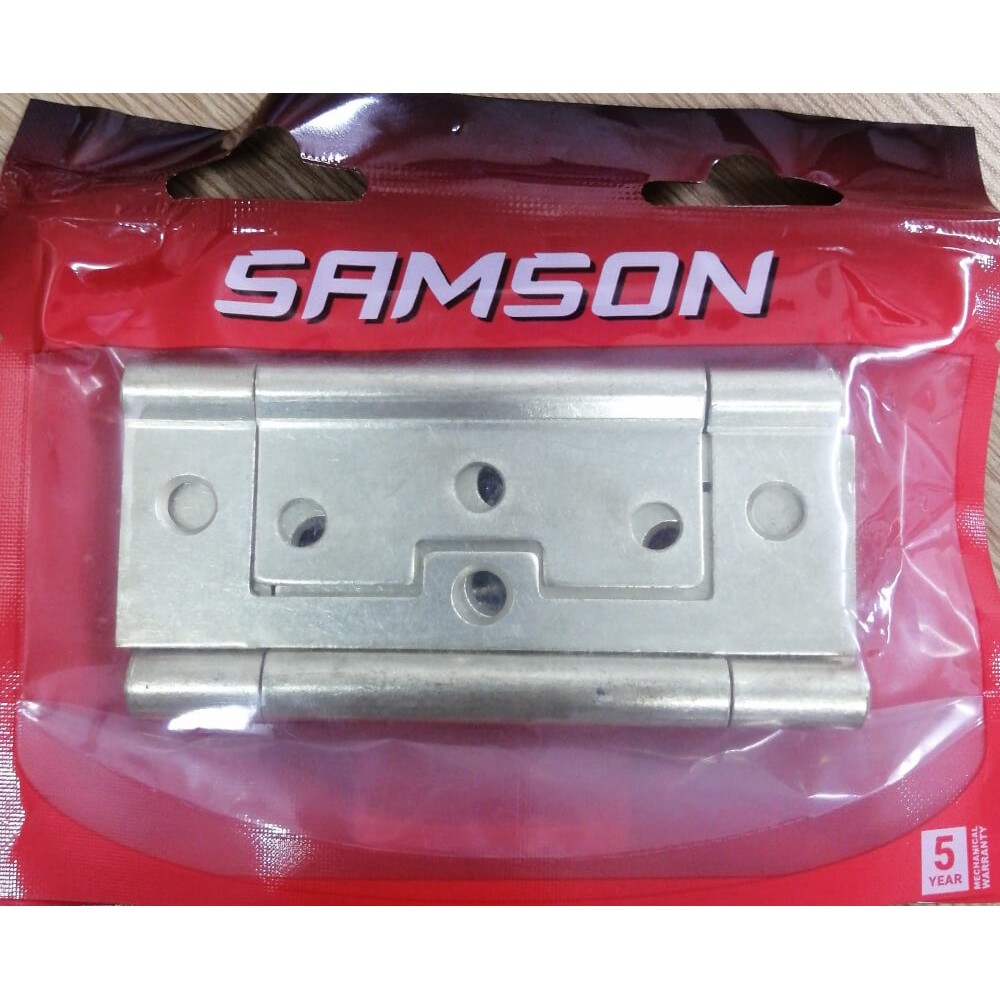 Samson Hinge Flush St 100mm Bronze Plated, Cashbuild