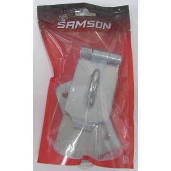 Samson Hasp & Staple St Swiv 200mm Zp