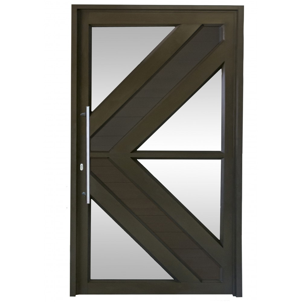 Pivot Door, Valencia, Bronze, Open In, Right Hand, Cashbuild