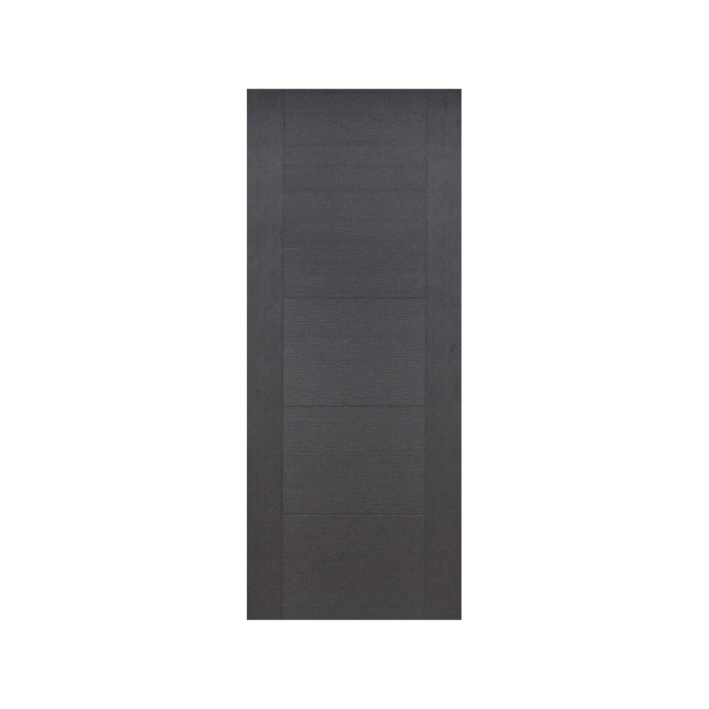Deep Moulded Prepainted Light Duty Interior Milano Grey Door, SOLID