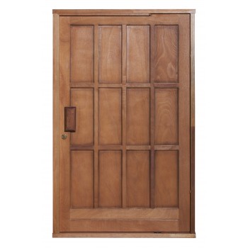 Door Wood 12 Panel Pivot Set (Flat Pnl)