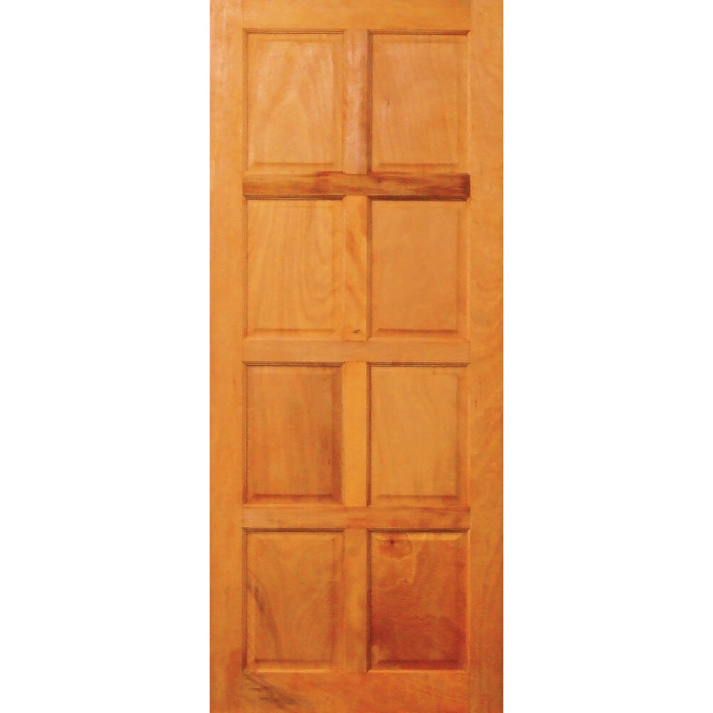 Wooden Door 8 Panel Hardwood