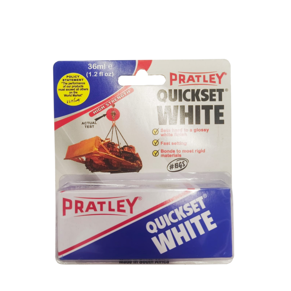 Pratley Quickset White Glue 36ml