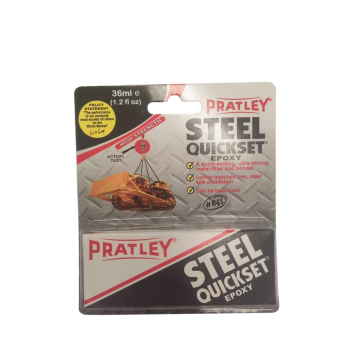 Pratley Steel Quickset Epoxy 36ml