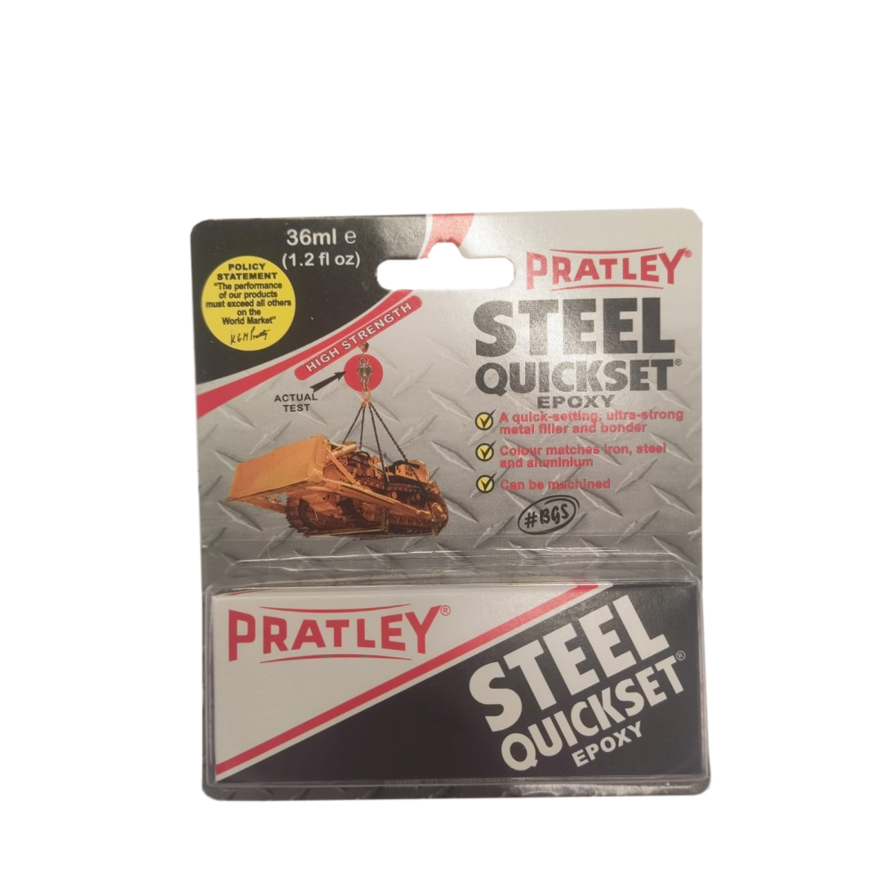 Pratley Steel Quickset Epoxy 36ml