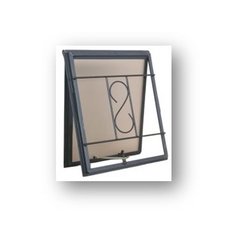 Window Frame Steel Ne1 Burglar Bars B1mm Glazed