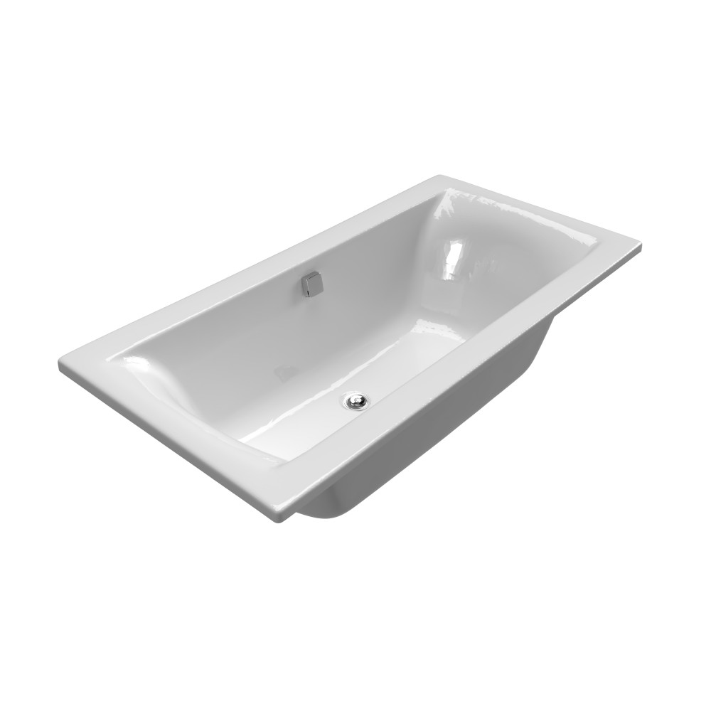 Tugela White Bath 1500mm, - Cashbuild